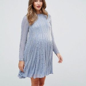 Asos Maternity Sequins dress